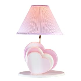 Lite Source 3HT30108 Heart Lamp with Nigh Light