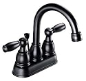 Peerless P99685-WI Wrought Iron Black Two Handle Bathroom Lavatory Faucet