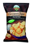 Arico Cassava Chips, Sea Salt Mist, 5-Ounce Bags