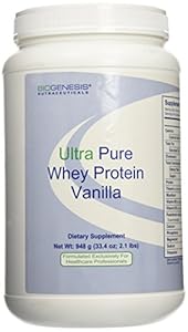 BioGenesis - Ultra Pure Whey Protein - Vanilla 2.1 lbs (33.4oz, 948g)