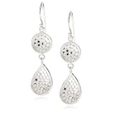 Anna Beck Designs Gili Double Drop Sterling Si