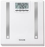 Sale  Taylor Scales 5768 350 Pound Scale with Body Fat and Body Water Measurements