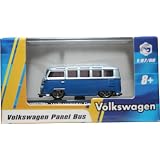 1:87 HO SCALE VOLKSWAGEN DELUXE PANEL BUS (Blue) Hot Wheels Vehicle & Acrylic... by Hot Wheels