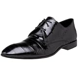 BOSS Black by Hugo Boss Men's Cefal Eel Skin Lace Up