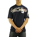 Mens Triple 5 Soul navy blue and gray t-shirt top. Very high quality top that matches well with various urban styles.