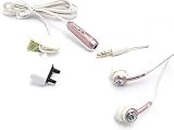 Original Sony Ericsson Stereo Headset HPM-70 in pink/weiß Headset mit Klinkenstecker und Adapter Kompatibel zu Sony Ericsson C702, C901 Green Heart, C902, C905, F305, G502, G700, G705, G900, J110i, J120i, J230i, K200i, K220i, K310i, K320i, K330, K510i, K530i, K550i, K610i, K630i, K660i, K750i, K770i, K800i, K810i, K850i, M600i, P1i, P990i, R300, R306, S302, S500i, T250i, T280i, T303, T650i, T700, V630i, V640i, W200i, W302, W350i, W380i, W580i, W595, W610i, W660i, W700i, W705, W710i, W760i, W810i, W850i, W880i, W890i, W902, W910i, W950i, W960i, W980, Z310i, Z530i, Z550i, Z555i, Z610i, Z710i, Z750i, Z770i, Z780i. HPM70