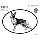 DECAL GERMAN SHEPHERD 6 PER PACK 