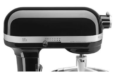 KitchenAid Refurbished Professional 600 Series 6 Quart Stand Mixer Onyx Black RKP26M1XOB