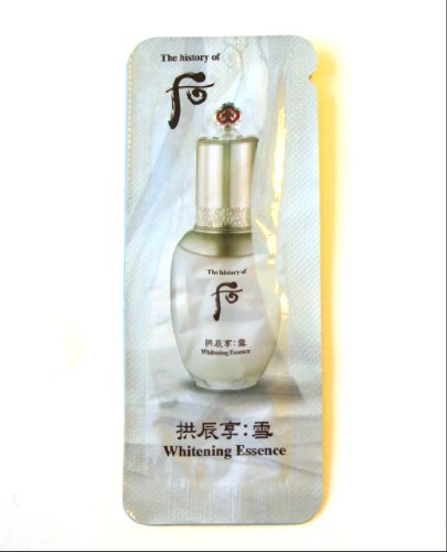30 x The History of Whoo Sample Gongjinghyang Seol Whitening Essence 1ml. Super Saver Than Normal Size