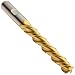 Niagara Cutter ALL337 High Speed Steel (HSS) Square Nose End Mills, Inch, Left Hand, Weldon Shank, TiN Finish, Roughing and Finishing Cut, 37 Degree Helix, For Use With Aluminum