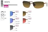 Revo 4015 Sunglasses(Color-Code=808/9K - Brown Frame,Pink Polarized Lens,Frame Size=62-16-130)