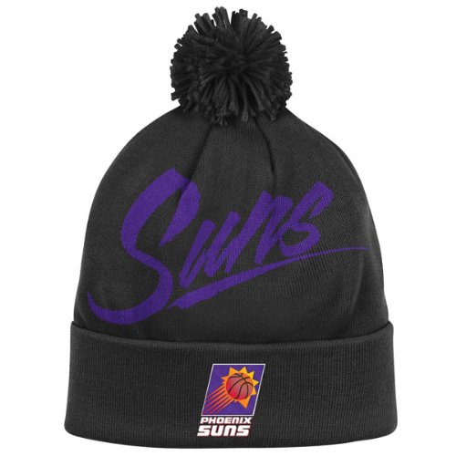 Phoenix Suns Mitchell & Ness Vice Script Cuffed Knit Hat