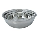 Artisan Metal Works 3 Piece Stainless Steel Mixing Bowl Set (T2203A)