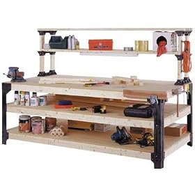 Finley 2x4 Basics AnySize Workbench Kit Home Furniture