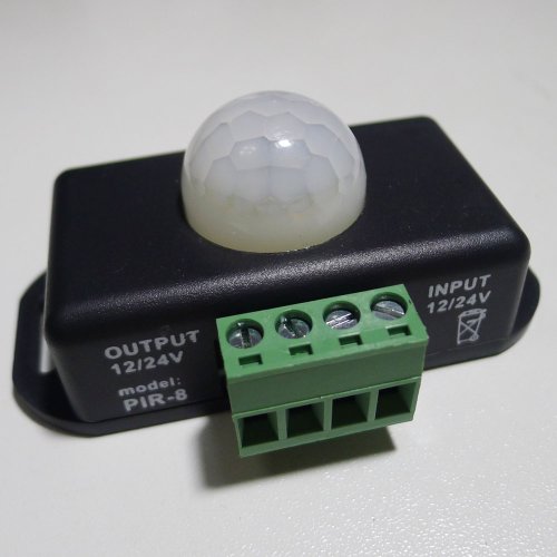 LEDENET® 12V 24V PIR Sensor LED Dimmer Switch Motion Timer Function Sign Control PIR8 Cotroller LED Strips Lighting