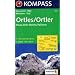 Ortler/Ortles, Stilfser Joch/Passo dello Stelvio, Valfurva. Escursioni, Bike / Wandern, Rad. GPS-genau. 1:25.000