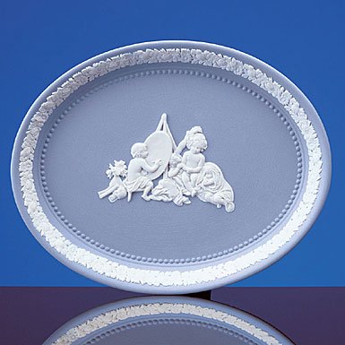 Wedgwood Blue Jasper Infant Academy Tray
