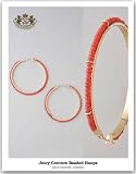 【Juicy Couture】【ジューシークチュール】 Beaded Hoopsデザインピアス【予約商品s】