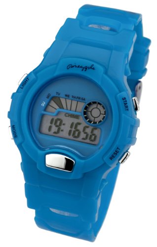 Pineapple Dance Studios Blue Digital Ladies Watch - BU61.15PI