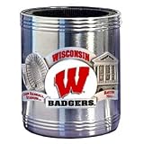 College Can Cooler - Wisconsin Badgers