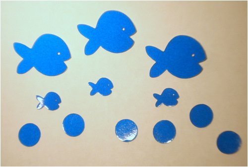 Fun Reflector Fish Reflective Wheelchair Sticker