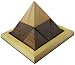 Handmade Wooden Triangular Pyramid Puzzle Game - Indian Puzzle Game for Children and Adults - 4" x 4" x 3" RS.486.00