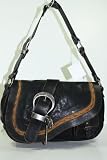 Dior Handbags Black Gaucho Leather WAC44923 REDUCED PRICE