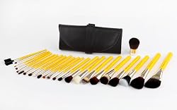 Bdellium Tools Professional Antibacterial Makeup Studio Line Luxury 24pc. Brush Set with Roll-Up Pouch