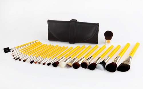 Luxury Comprehensive 24 Piece Antibacterial Makeup Brush Set - Studio Line