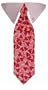Dog Tie - Valentine Heart Tie for Girl Dog - Medium - Made in the USA