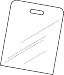 Quality Store Fixture's Professional Acrylic Folding Board - Clear- Box of 6