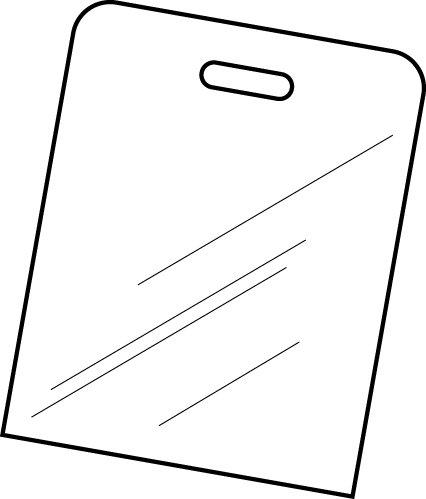 Professional Acrylic Folding Board - Clear- Box of 6