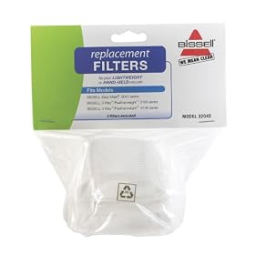 Bissell 32045 Replacement Filter Compatible with the Featherweight Easy Mate Models