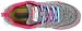 Skechers girls 81885l Skech Flawless Flyer - fashion sneakers, Gray/Pink/Purple, 12 Little Kid US