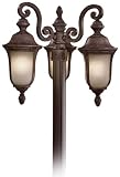 Ardmore Vintage Rust ENERGY STAR Post Mount Outdoor Lantern