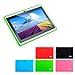 OFTEN Multi-color Soft Silicone Protective Back Cover Case For 7 Inch Android Tablet PC (Green)