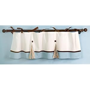 Buy My Baby Sam Barefoot Dreamin Valance, Blue Brown by My BaSam now!