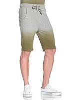 Sweet Years Bermuda (Gris Jaspeado / Verde Militar)