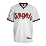 MLB Reggie Jackson #44 Angels Cooperstown Replica Jersey (X-Large)