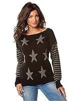 Bleu Marine Jersey Star (Negro)