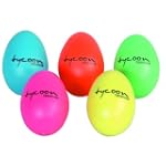 Tycoon Percussion Plastic Egg Shakers - Yellow