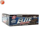 Dymatize Nutrition Elite Gourmet Bar, Fudge Brownie, 12-Count