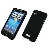 EMPIRE Black Rubberized Hard Case Cover for AT&T HTC Inspire 4G