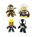Marvel Legends Mighty Muggs Wave 3 Set of 4 (Thor, Dr.Octopus, Black Spiderman, Ghost Rider)