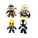 Marvel Legends Mighty Muggs Wave 3 Set of 4 (Thor, Dr.Octopus, Black Spiderman, Ghost Rider)