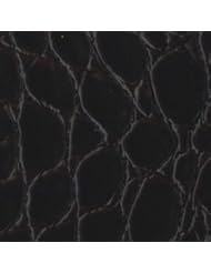 Rainforest 15-1/4" x 15-1/4" Recycled Leather Tile in Jumbo Croc Merlot