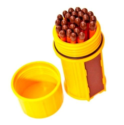 UCO Stormproof Match Case Kit - Yellow
