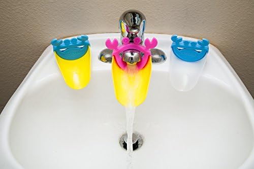 uElegant Faucet Extender - [3 Count] - Safe, fun hand-washing solution for babies, toddlers and children. Make hand washing fun and teach your child good sanitation habits. Best quality materials.