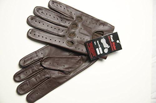 Medium Mens Genuine leather driving gloves New with Free shipping.