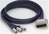 Profigold BA-PGV722 - Video Lead 3RCA To Scart - 1.5m